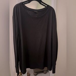Free Press Sheer cotton  L/S Top